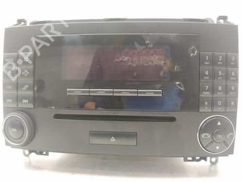 Used Radio MERCEDES-BENZ A-CLASS (W169) A 180 CDI (169.007, 169.307) (109 hp) 18116476