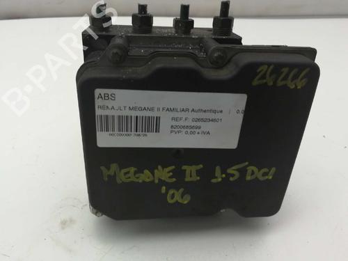 Used ABS pump ABS pump RENAULT MEGANE II Estate (KM0/1_) 1.5 dCi (KM16, KM1E) (106 hp) 5278563 5278563