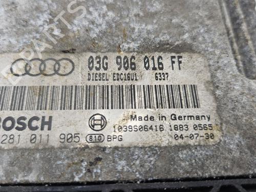 Engine control unit (ECU) AUDI A3 (8P1)  | BP28805913M57 