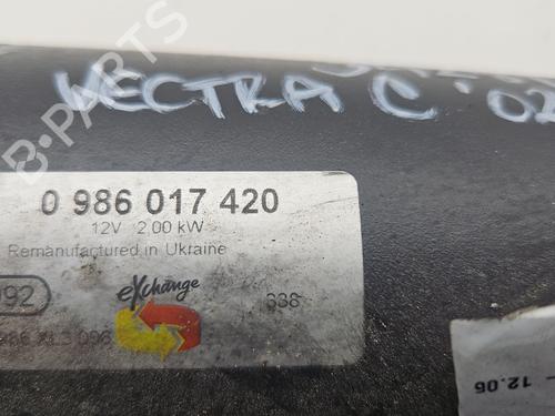 Anlasser OPEL VECTRA C GTS (Z02) 2.2 DTI 16V (F68) | BP29626029M8 