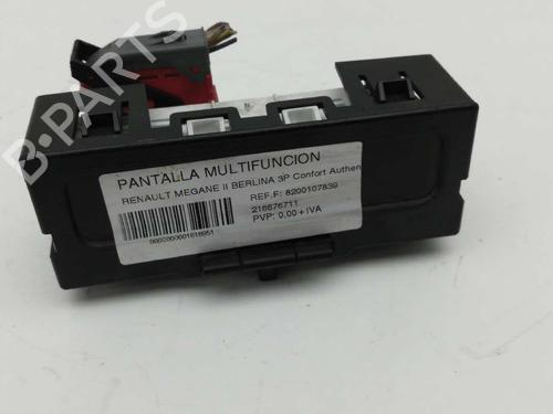 Display RENAULT MEGANE II (BM0/1_, CM0/1_) 1.5 dCi (BM0F, BM0T, BM2B, CM0F, CM0T) (82 hp) 4467860