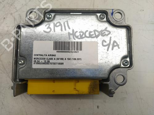Used ECU airbags MERCEDES-BENZ A-CLASS (W169) A 160 (169.031, 169.331) (95 hp) 18116592