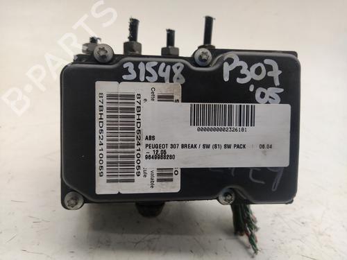 Used ABS pump PEUGEOT 307 Break (3E) 1.6 HDi 110 (109 hp) 19538450