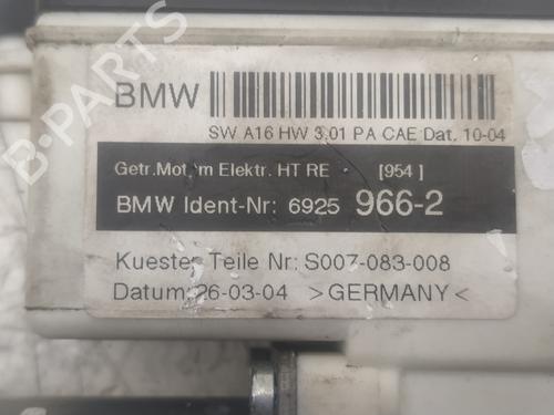 Right rear window motor BMW X3 (E83) 3.0 i xDrive | BP19302533E22 