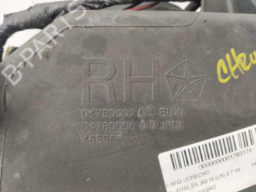 Right headlight CHRYSLER 300M (LR) 2.7 V6 24V | BP6141188C29 