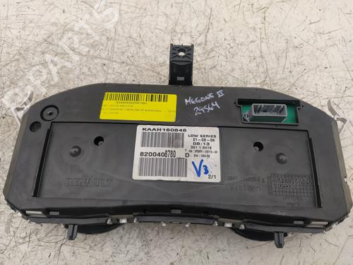 Instrument cluster RENAULT MEGANE II (BM0/1_, CM0/1_) 1.4 16V (BM0B, CM0B) | BP9906300C47 