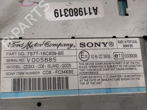 Radio FORD MONDEO IV (BA7)  | BP12993566E6 