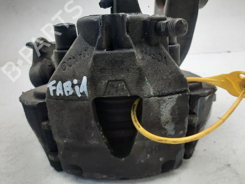 Used Right front brake caliper SKODA FABIA III (NJ3) 1.0 (75 hp) 12252915
