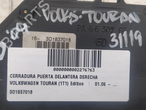 Front right lock VW TOURAN (1T1, 1T2) 2.0 TDI | BP14980922C97 