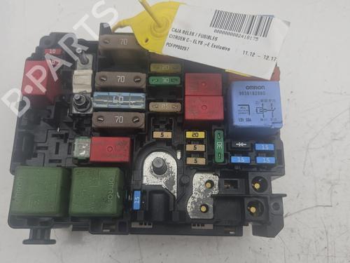 Used Fuse box CITROËN C-ELYSEE (DD_) 1.2 VTi 82 (82 hp) 18643657