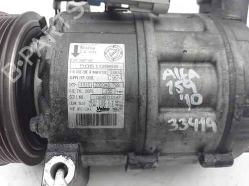 AC compressor ALFA ROMEO 159 Sportwagon (939_) 2.0 JTDM (939BXP1B) | BP23993528M34 