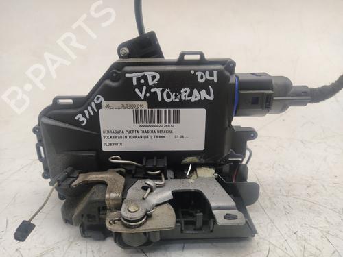Used Rear right lock VW TOURAN (1T1, 1T2) 2.0 TDI (136 hp) 16957374