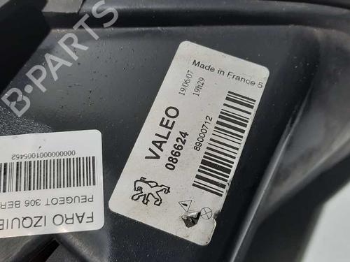 Left headlight PEUGEOT 306 (7B, N3, N5) 1.9 STD | BP143614C28 