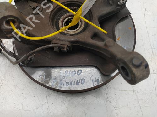 Used Left front steering knuckle FIAT FIORINO Box Body/MPV (225_) 1.3 D Multijet (225BXD1A, 225BXB1A, 225BXB11) (75 hp) 17722159