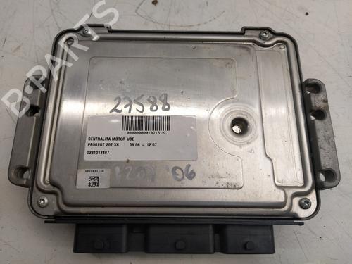 Used Engine control unit (ECU) PEUGEOT 207 (WA_, WC_) 1.6 HDi (90 hp) 17166263