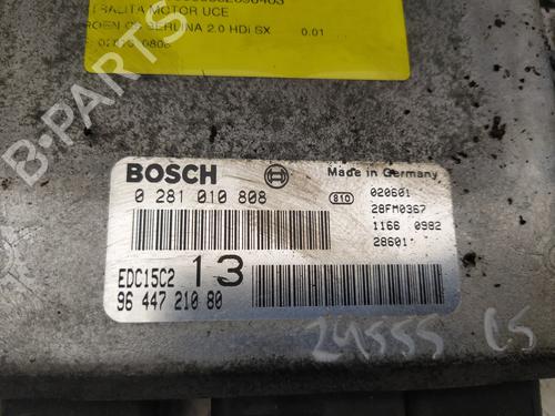 Engine control unit (ECU) CITROËN C5 I (DC_) 2.0 HDi (DCRHZB, DCRHZE) | BP9950187M57 