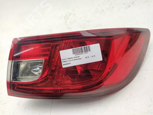 Used Right taillight RENAULT CLIO IV (BH_) [2012-2021]  8304332