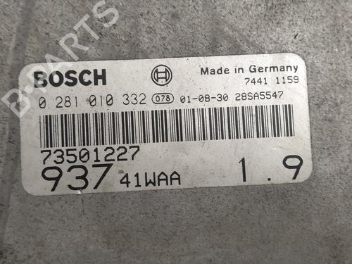 Engine control unit (ECU) ALFA ROMEO 147 (937_) 1.9 JTDM (937.AXD1A, 937.AXV1A, 937.BXB1A) | BP15849376M57 