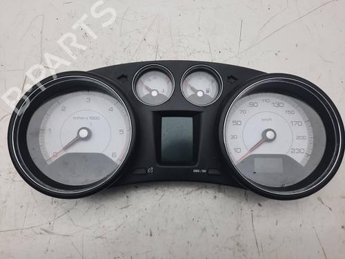 Used Instrument cluster PEUGEOT 308 I (4A_, 4C_) 1.6 HDi (109 hp) 7080555