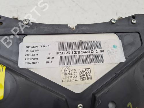 Instrument cluster PEUGEOT 307 (3A/C) 1.6 16V | BP8048342C47 