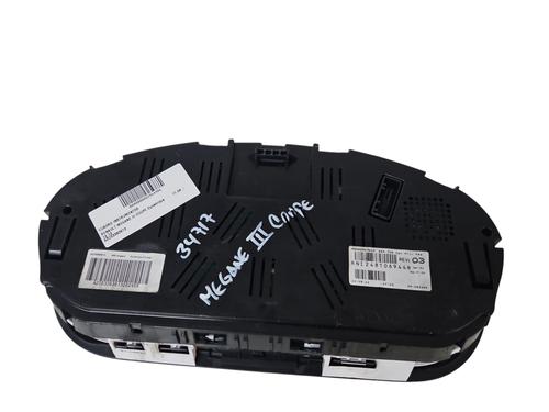 Used Instrument cluster Instrument cluster RENAULT MEGANE III Coupe (DZ0/1_) 1.6 16V (DZ0U, DZ1B, DZ1H) (110 hp) 33397514 33397514