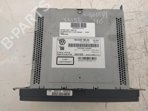 Radio VW GOLF VI (5K1) 1.6 TDI | BP18011770E6 