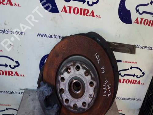 Right front steering knuckle VW CADDY III Box Body/MPV (2KA, 2KH, 2CA, 2CH) 1.6 TDI | BP575795M26 