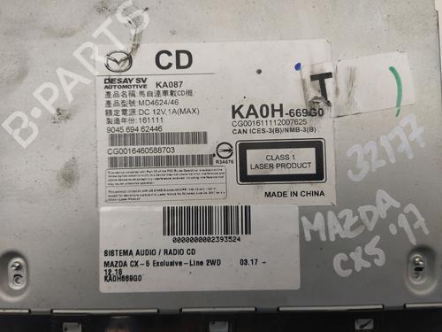 Radio MAZDA MX-5 IV (ND__)  | BP19423051E6 