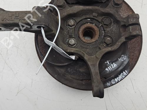 Used Left front steering knuckle NISSAN QASHQAI / QASHQAI +2 I (J10, NJ10, JJ10E) 2.0 dCi (150 hp) 22795386