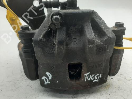 Used Right front brake caliper HYUNDAI TUCSON (JM) [2004-2019]  22543705