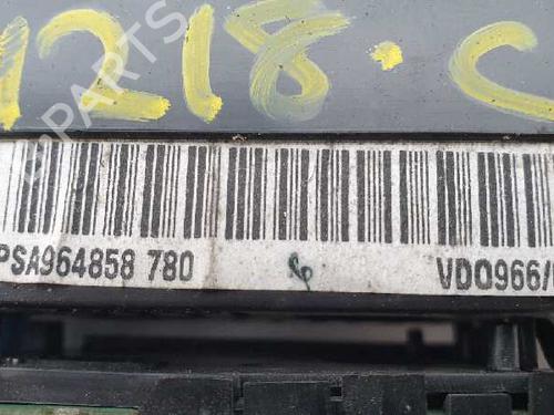 Instrument cluster CITROËN XSARA PICASSO (N68) 1.6 HDi | BP5108663C47 