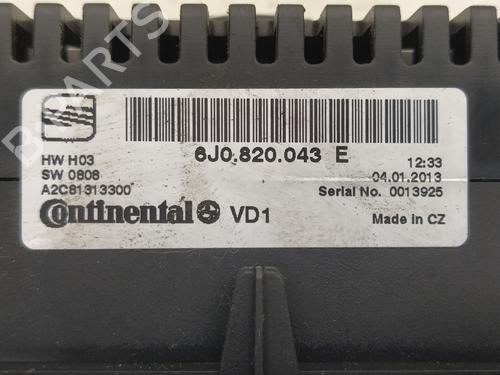 Climate control SEAT IBIZA IV (6J5, 6P1)  | BP8923890I5 