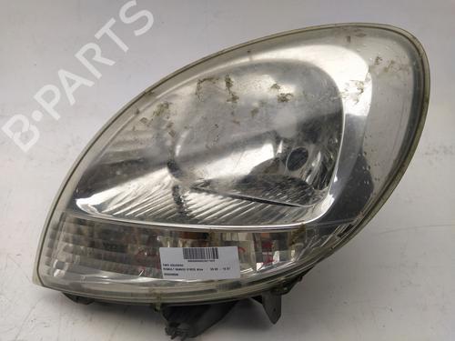 Used Left headlight RENAULT KANGOO (KC0/1_) 1.5 dCi (57 hp) 16755489