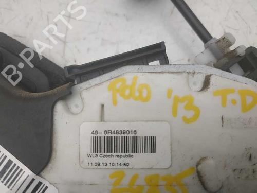 Rear right lock VW POLO V (6R1, 6C1) 1.2 TDI | BP6138628C99 