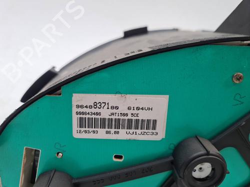 Instrument cluster PEUGEOT 206 Hatchback (2A/C) 1.4 LPG | BP7511462C47 