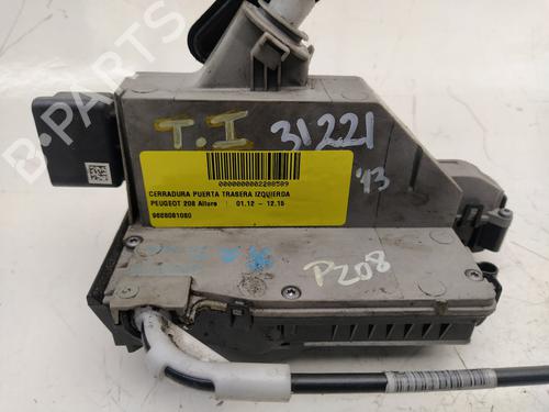 Used Rear left lock PEUGEOT 208 I (CA_, CC_) 1.6 HDi (92 hp) 15265995
