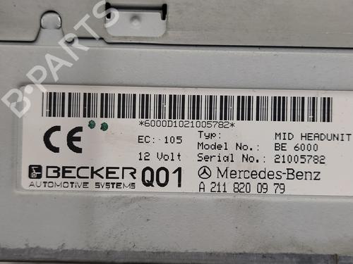 Radio MERCEDES-BENZ E-CLASS (W211) E 270 CDI (211.016) | BP19067102E6 