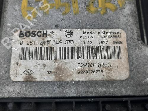 Engine control unit (ECU) RENAULT MEGANE II Estate (KM0/1_) 1.9 dCi (KMRG, KM1G, KM0G, KM2C) | BP7214698M57