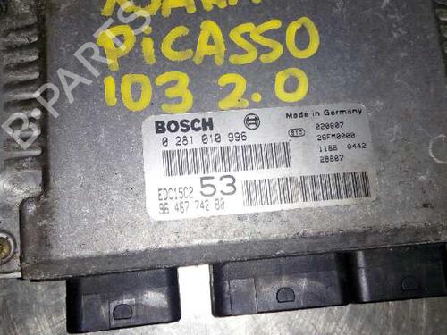 Engine control unit (ECU) CITROËN XSARA PICASSO (N68) 2.0 HDi | BP144845M57 