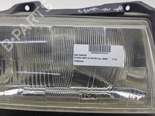 Right headlight CITROËN JUMPY I Platform/Chassis (BU_, BV_, BW_, BX_) 2.0 HDi 110 16V | BP29533830C29 