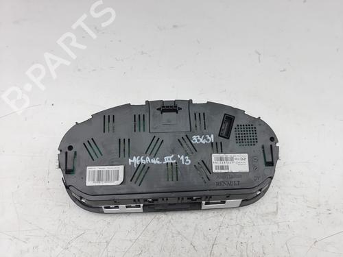 Instrument cluster RENAULT MEGANE III Hatchback (BZ0/1_, B3_)  | BP25863035C47 
