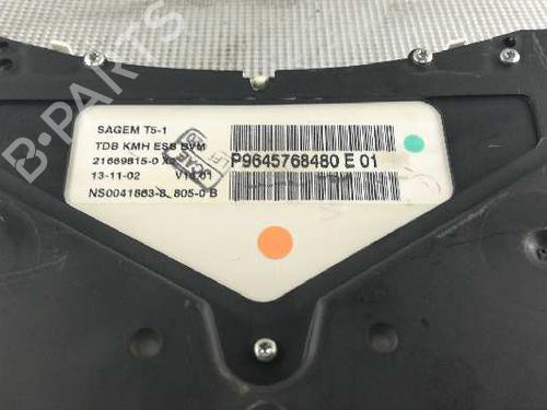 Instrument cluster PEUGEOT 307 Break (3E) 2.0 HDI 110 | BP1778614C47 