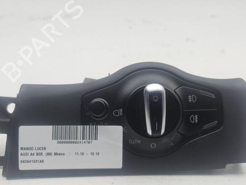 Used Headlight switch AUDI A4 B8 (8K2) 2.0 TDI (136 hp) 18480711