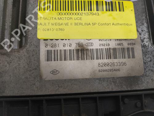 Engine control unit (ECU) RENAULT MEGANE II (BM0/1_, CM0/1_) 1.9 dCi (BM0G, CM0G) | BP10520711M57 