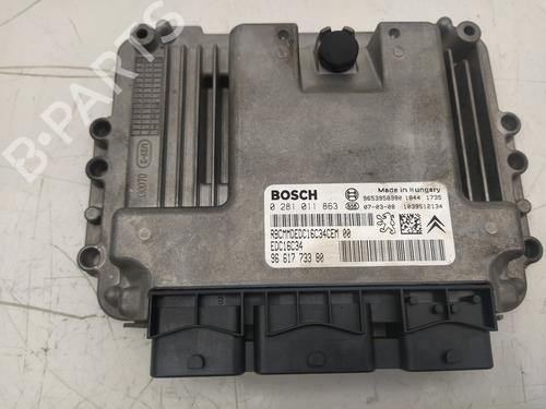 Engine control unit (ECU) PEUGEOT 307 (3A/C)  | BP17762363M57 