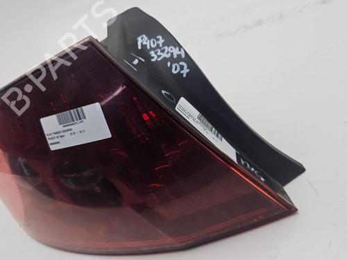 Left taillight PEUGEOT 407 (6D_) 2.0 HDi 135 (6DRHRH, 6DRHRE, 6DRHRG, 6DRHRJ) | BP28196115C34 