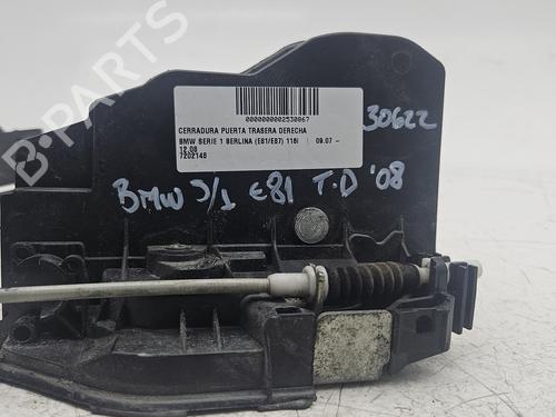 Used Rear right lock BMW 1 (E81) 116 i (115 hp) 24310779