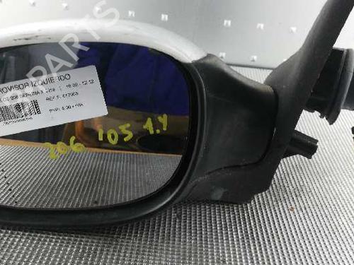 Used Left mirror PEUGEOT 206 Hatchback (2A/C) 1.4 HDi eco 70 (68 hp) 2688050
