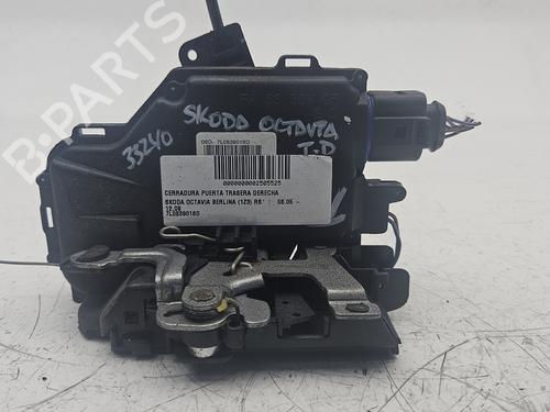 Used Rear right lock SKODA OCTAVIA II (1Z3) 2.0 TDI RS (170 hp) 23237220