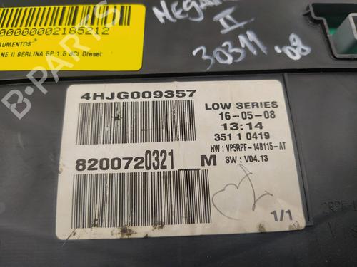 Instrument cluster RENAULT MEGANE II (BM0/1_, CM0/1_)  | BP12455708C47 